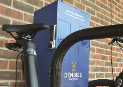 Solar E-bike Charger at Denbies