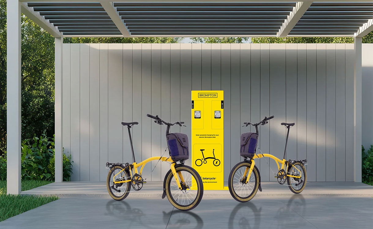 Solar e-bike Charger from Solarcycle