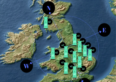 Solarcycle's Solar E-bike charging map data